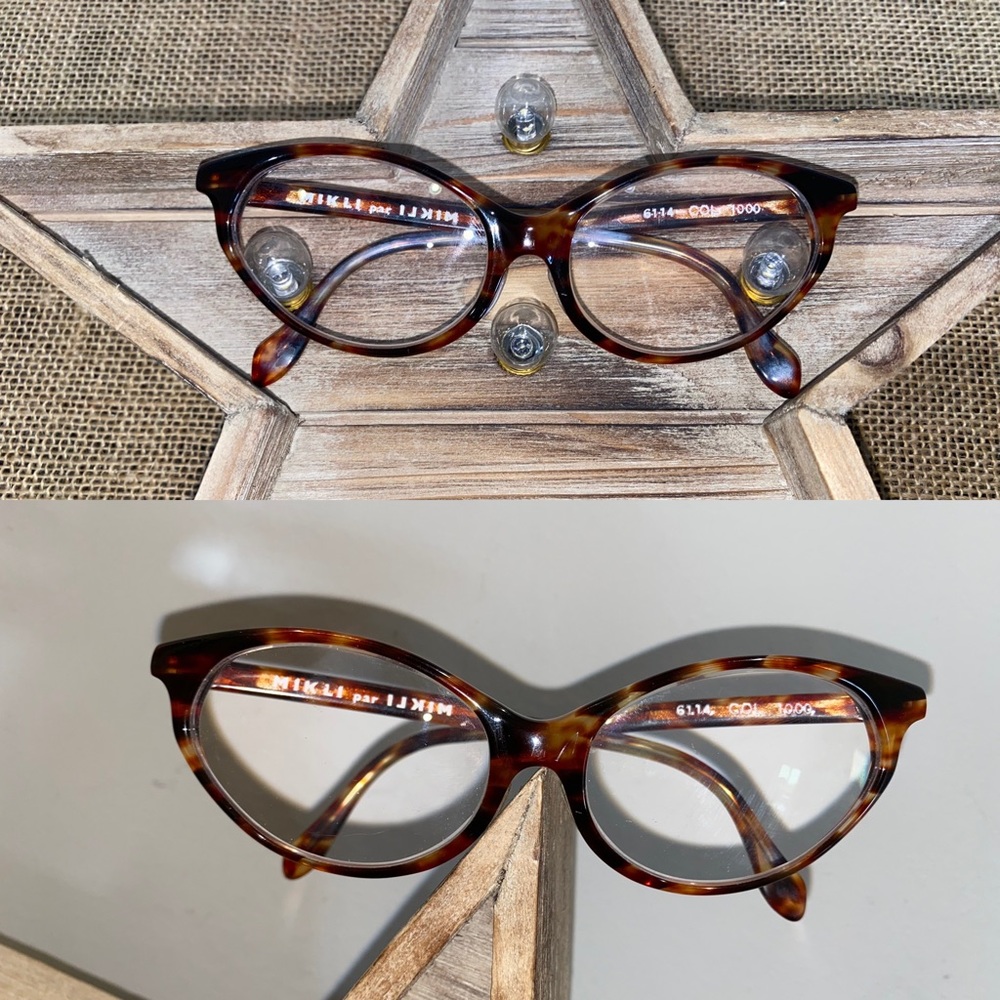 MIKLI par MIKLI tortoise Frames 6114